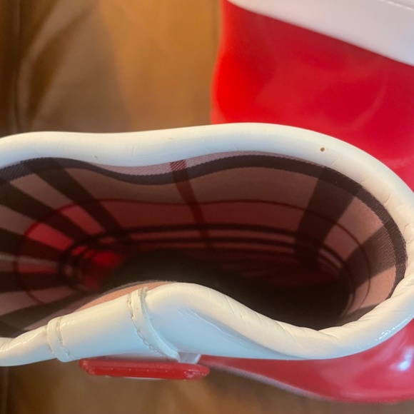 Vintage Authentic BURBERRY rain boots with heel. Size 9 (40) - Picture 6 of 13